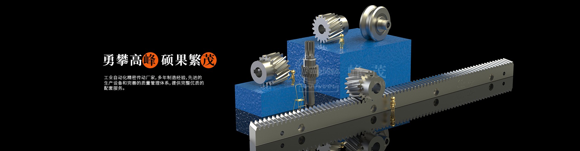 精密直齒齒條、斜齒齒條峰茂廠家直銷，專業(yè)非標定制價格實惠